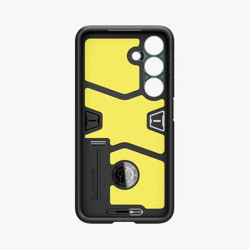 ACS07300 - Galaxy S24 Ultra Case Tough Armor in Black showing the back